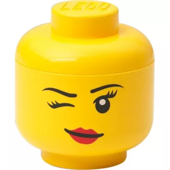 Room Copenhagen LEGO Storage Head Whinky Mini giallo