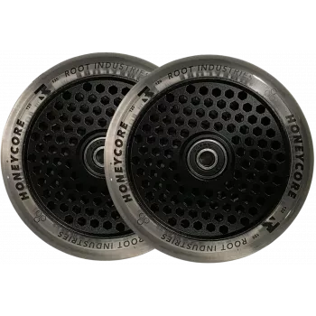 Root Industries Honeycore Clear Wheels 120mm nero