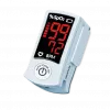 ROSSMAX SB100 pulsossimetro da dito con monitoraggio SpO2 e frequenza cardiaca, display LED bicolore, 6 modalità di visualizzazione, spegnimento automatico, indicatore di carica, per uso domestico e clinico