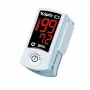 ROSSMAX SB100 pulsossimetro da dito con monitoraggio SpO2 e frequenza cardiaca, display LED bicolore, 6 modalità di visualizzazione, spegnimento automatico, indicatore di carica, per uso domestico e clinico
