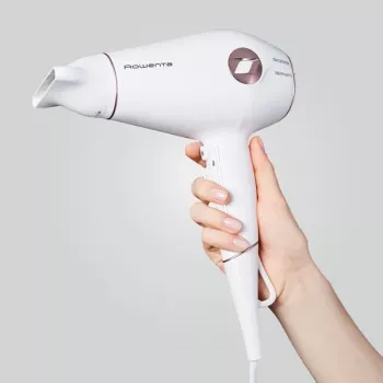 Rowenta CV6135 spazzola ad aria calda Volumizer, 1800W, bianco