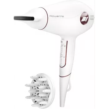 Rowenta CV6135 spazzola ad aria calda Volumizer, 1800W, bianco