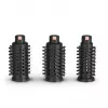 Rowenta Ultimate Experience CF9620 spazzola styler ad aria calda con funzione ioni, 3 livelli di temperatura, nero/oro rosa