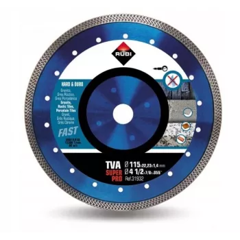 RUBI Disco diamantato per materiali duri, Turbo Edge VIPE 300 mm