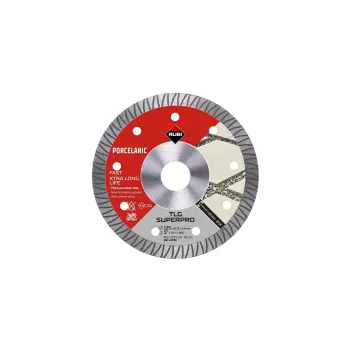 RUBI TLG SUPERPRO Disco diamantato Turbo per gres porcellanato 125 mm