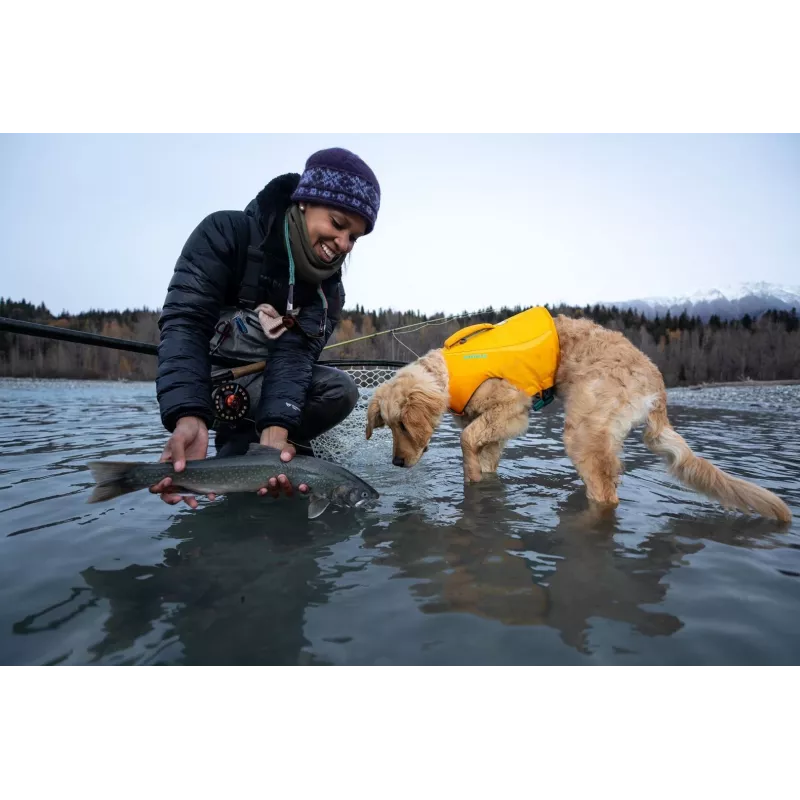 Ruffwear Float Coat giubbotto salvagente per cani - Wave Orange, taglia Small