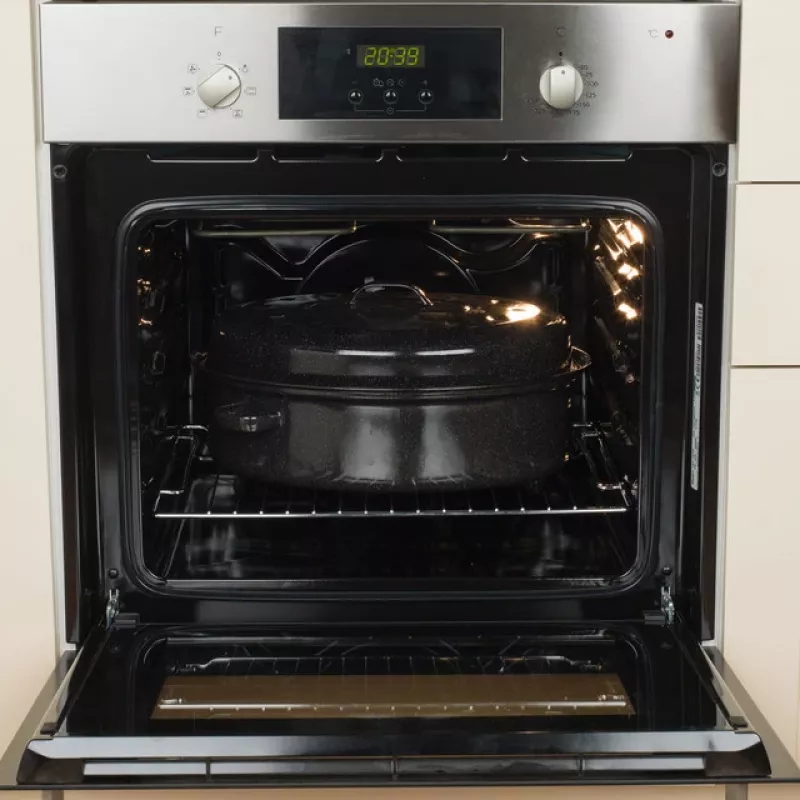 Russell Hobbs BW072151 V/E teglia per arrosti autoirrorante 38cm con coperchio
