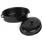 Russell Hobbs CW114911EU tegame arrosto smaltato 36cm con coperchio e autobagnatura, nero