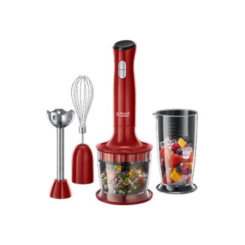 Russell Hobbs Desire 3-in-1 Frullatore a Immersione Rosso 24700-56