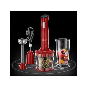 Russell Hobbs Desire 3-in-1 Frullatore a Immersione Rosso 24700-56