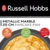 Russell Hobbs RH028521EU7 Metallic Marble padella per pancake da 25 cm