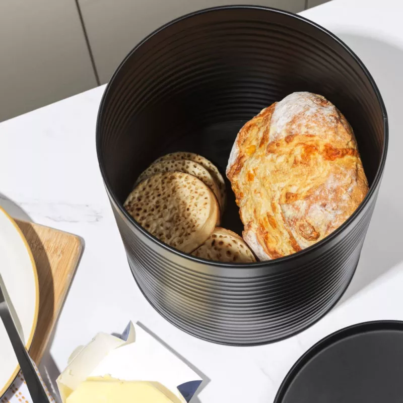 Russell Hobbs RH03269EU7 portapane con motivo a coste, nero