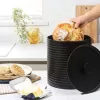 Russell Hobbs RH03269EU7 portapane con motivo a coste, nero
