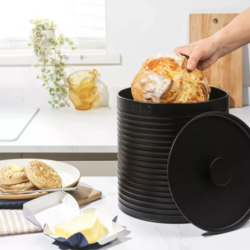 Russell Hobbs RH03269EU7 portapane con motivo a coste, nero