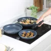 Russell Hobbs RH03293EU7 Nightfall Stone set di padelle Smart Clip da 4 pezzi