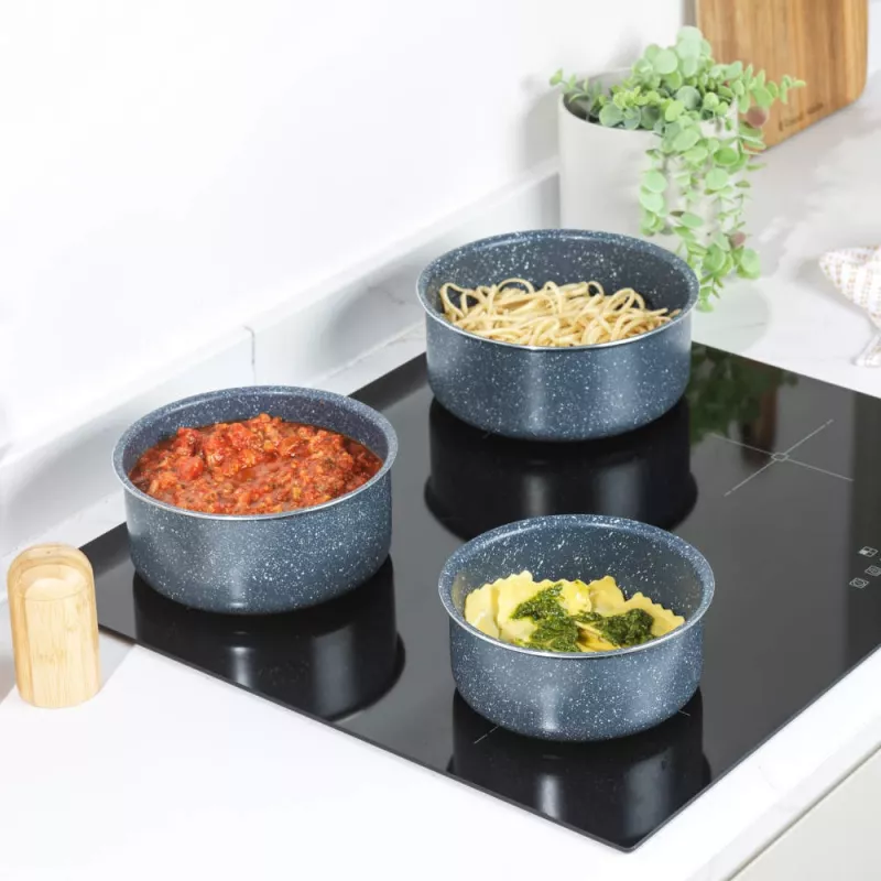 Russell Hobbs RH03294EU7 Nightfall set di 4 pentole Smart Clip