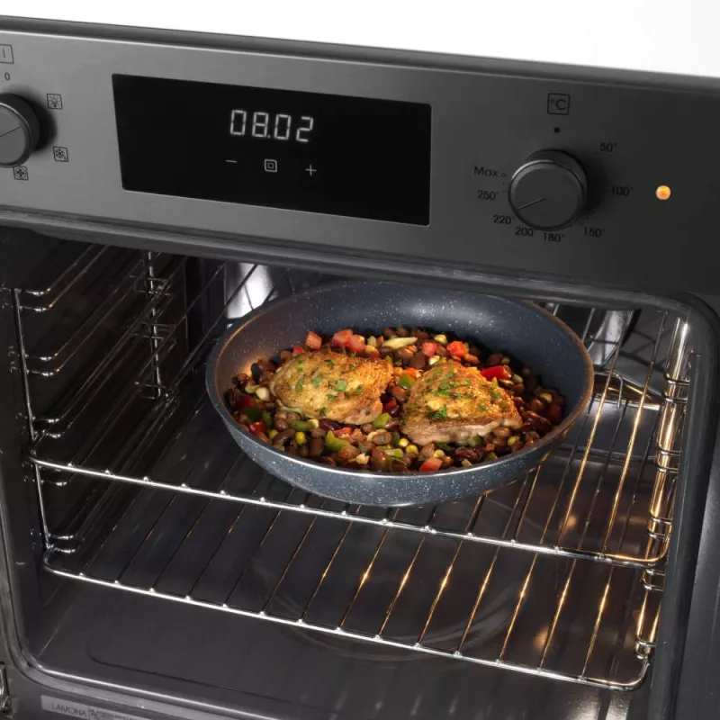 Russell Hobbs RH03296 Nightfall Stone set di padelle Smart Clip da 4 pezzi