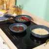 Russell Hobbs RH03297 Nightfall Stone set di padelle Smart Clip da 4 pezzi