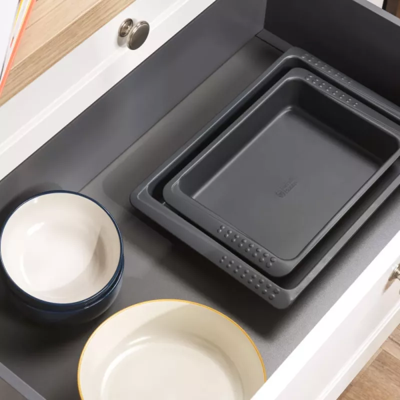 Set 2 pezzi placca da forno e teglia arrosto Russell Hobbs RH03763 Shield