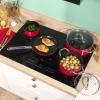Russell Hobbs RH03821 set pentole Riviera 4 pezzi, rosso