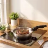 Russell Hobbs RH04033 set di 4 padelle Smart Clip in acciaio inox