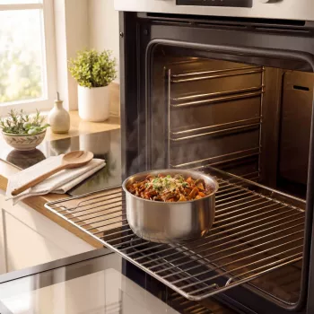 Russell Hobbs RH04034 acciaio inox set di 4 pentole Smart Clip