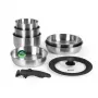 Russell Hobbs RH04041 set di 8 pentole Smart Clip in acciaio inox