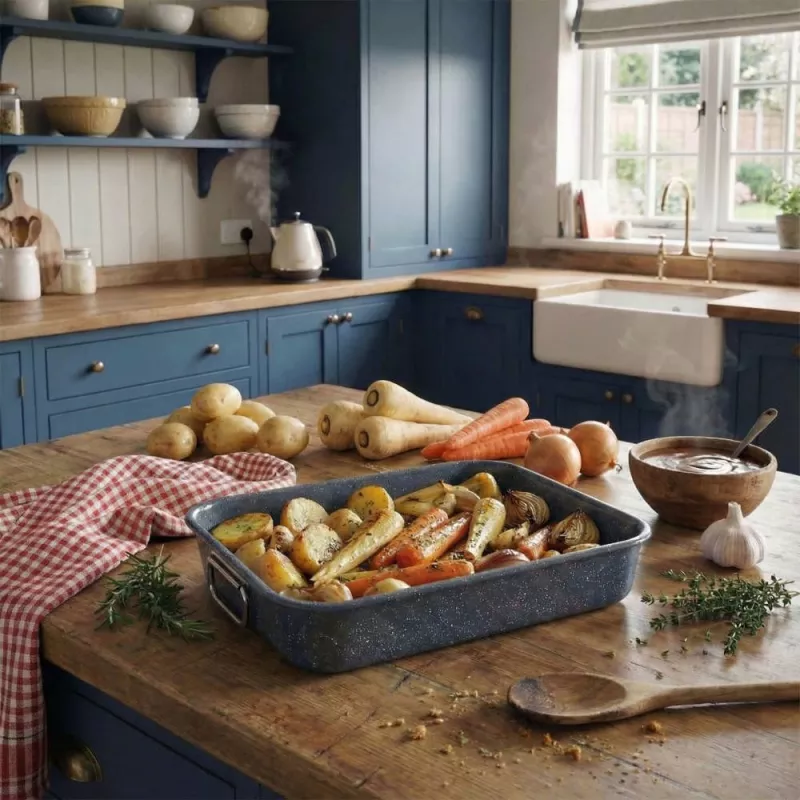 Russell Hobbs RH04097 Nightfall Stone teglia per arrosti e griglia