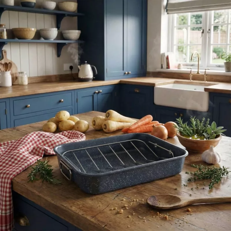 Russell Hobbs RH04097 Nightfall Stone teglia per arrosti e griglia