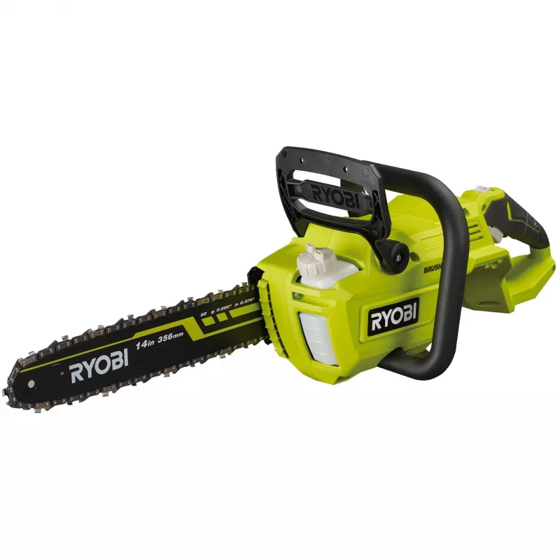 RYOBI MAX POWER motosega a batteria RY36CSX35A-0, 36 V (verde/nero, solo apparecchio)