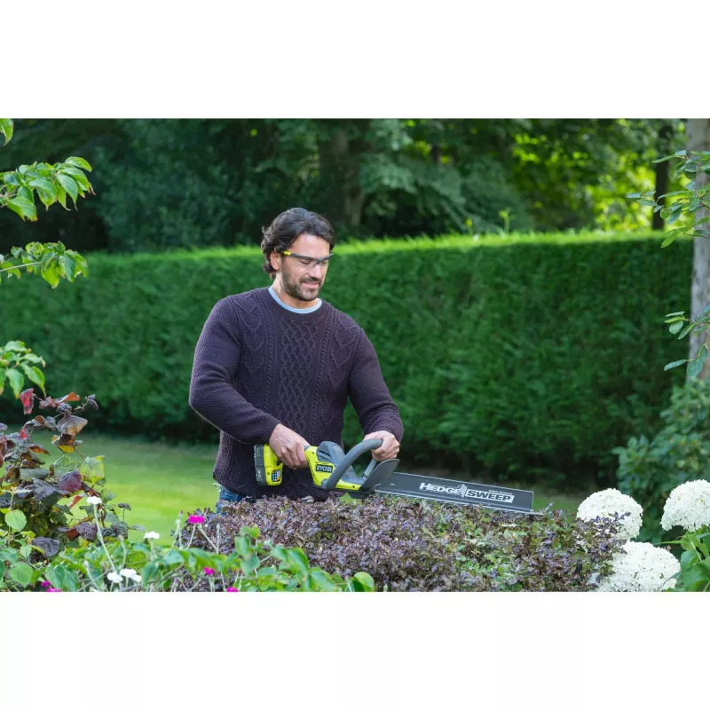 RYOBI ONE+ tagliasiepi a batteria RY18HT45A-0, 18 V (verde/nero, solo dispositivo)