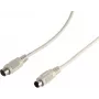 S CONN MAXIMUM CONNECTIVITY ShiverPeaks cavo prolunga PS/2, 6 poli Mini DIN maschio su femmina, 3,0 m, nero 78106-3