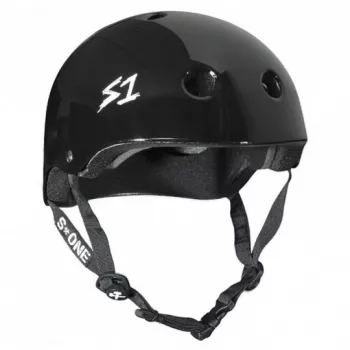 S-One V2 Mega Lifer casco L nero opaco