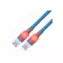 Sacon 442604,500 Cavo di rete Cat6 S/FTP, 5 m, blu