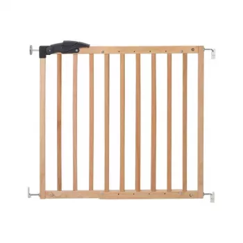 Safety Cancello per Bambini Erik - Bianco - Montaggio a Vite Cancello Oscillante 76-106 cm