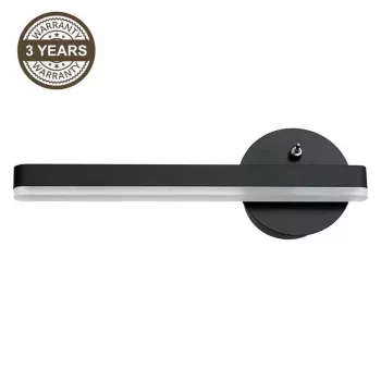 Safi 6W 4000K Lampada da parete LED nero