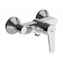 Miscelatore doccia monocomando Saga 3963Y – ottone cromato a parete con EcoFlow