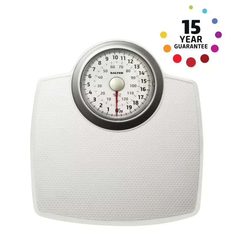Salter 144 WHSVDRFEU16 bilancia meccanica Classic, bianco