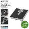 Salter 484 SFEU12 bilancia da bagno meccanica compatta con lente d'ingrandimento