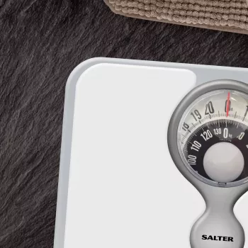 Salter 484 WFEU12 bilancia pesapersone con lente d'ingrandimento, bilancia meccanica compatta