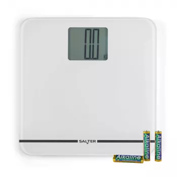 Salter 9075 WFEU12 Max bilancia pesapersone elettronica, bianco