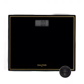 Bilancia pesapersone elettronica compatta Salter 9207 BGHCFEU12, nera