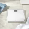 Salter 9207 WHCFEU12 bilancia da bagno elettronica compatta in vetro, bianco