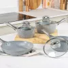 Salter BW04151G1EU7 Timeless Collection set 5 padelle in acciaio inox