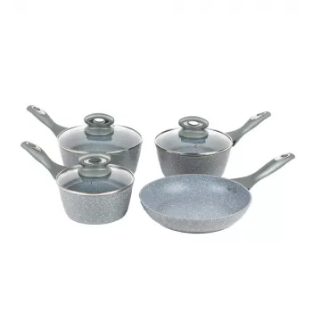 Salter BW04151G1EU7 Timeless Collection set 5 padelle in acciaio inox