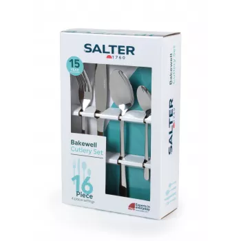 Salter BW065272EU7 Bakewell set 16 posate