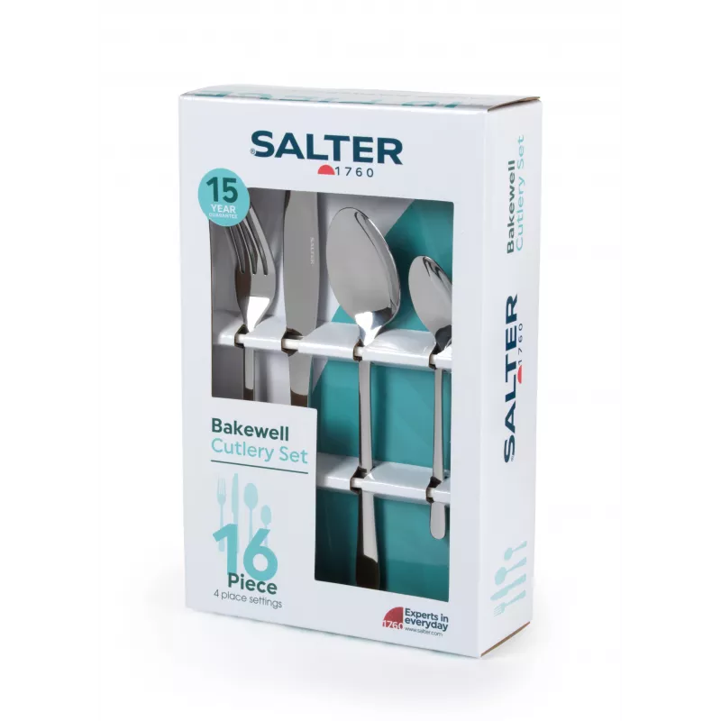 Salter BW065272EU7 Bakewell set 16 posate