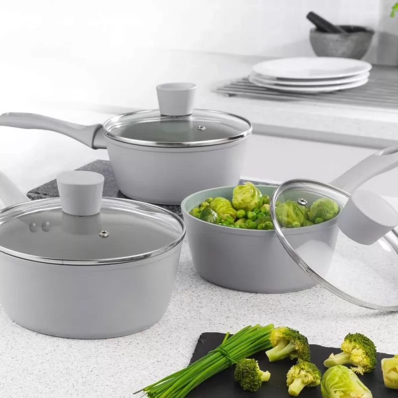 Salter BW092831EU7 Earth set di 3 pentole (16/18/20cm)