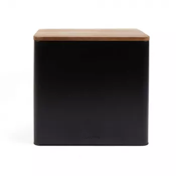 Salter BW128991 portapane Toronto, nero/legno