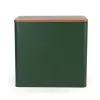 Salter BW12899G Toronto portapane, verde/legno